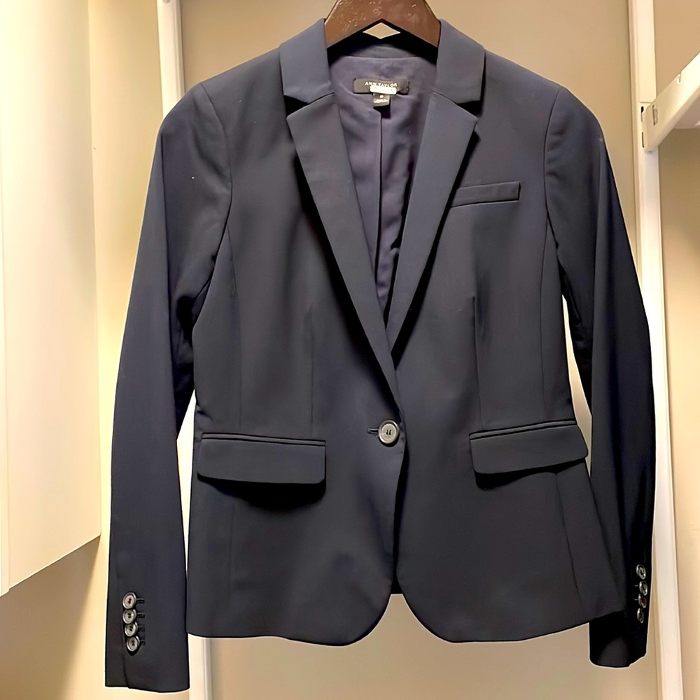 Navy blue Ann Taylor Suit Coat